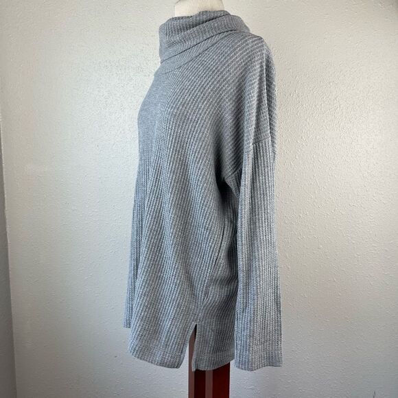 Loft Cowl Neck Sweatshirt Size L EUC - Picture 3 of 7